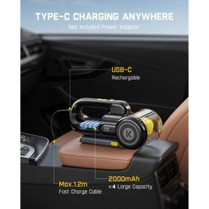 Signature Tire Inflator and V10 APEX Foldable Car Vacuum Cleaner Elite