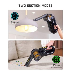 Signature Tire Inflator and V10 APEX Foldable Car Vacuum Cleaner Elite